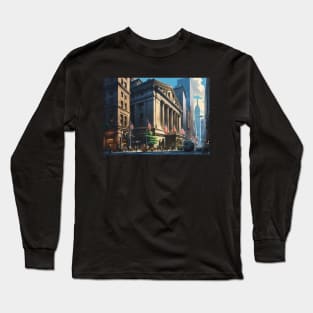 Vintage wallstreet Long Sleeve T-Shirt